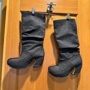 John Fluevog Wool Boots size 7